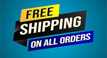 Free shipping available on all orders